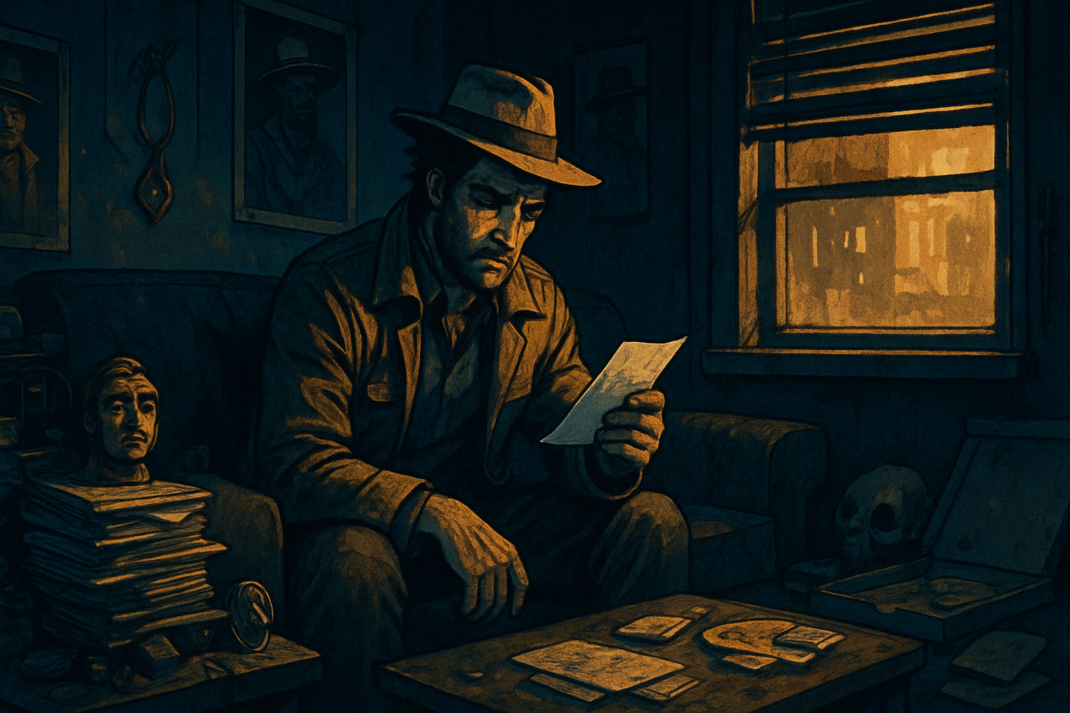 Goddard slumped on his couch in his cluttered Red Stamp 17 apartment.